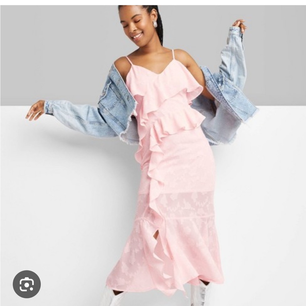 WORN ONCE Pink Summer Dress